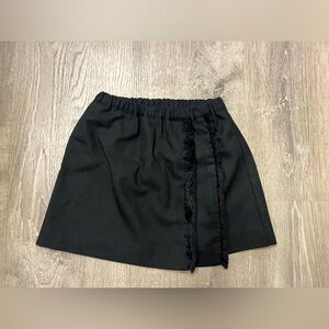 Girl's Crewcuts‎ Black Wool Mini Skirt- Size 4/5- Pre-owned